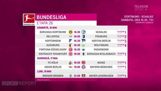 Bundesliga revine la Telekom Sport.  "Trebuie să ne obişnuim cu toţii cu noile norme, chiar dacă unele par aberante!"