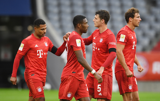 VIDEO | Bayern Munchen a spulberat-o pe Eintracht Frankfurt. Nu mai puţin de şapte goluri s-au marcat în ultimul meci al zilei din Bundesliga