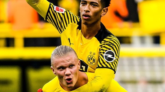 Haaland e de neoprit! Norvegianul a marcat o ”dublă” la primul meci după revenire. Dortmund conduce în Bundesliga
