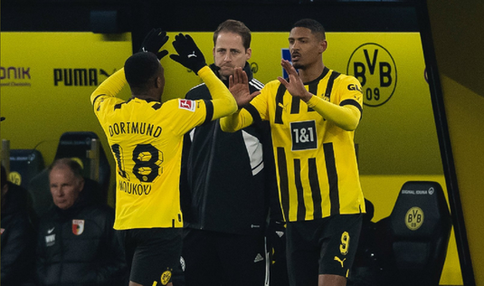 VIDEO | Moment superb la Dortmund - Freiburg. Haller a marcat primul gol oficial, după ce s-a vindecat de cancer