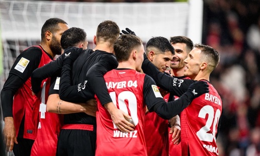 Bayer Leverkusen, 5-1 contra lui Freiburg. Campioana Germaniei s-a distrat. Schick a dat patru goluri, servit ideal de Wirtz