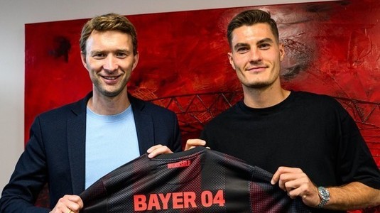 Atacantul Patrik Schick şi-a prelungit contractul până în 2030 cu Bayer Leverkusen