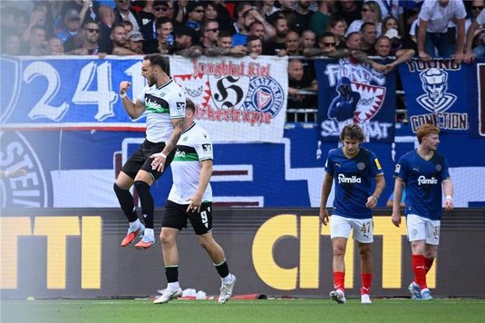 Virgil Ghiţă, la primul gol în Germania. Convocat la naţională, fundaşul lui Hannover a înscris, iar echipa sa a câştigat meciul cu Holstein Kiel