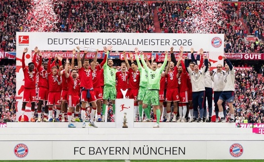 Final de sezon în Bundesliga. Campioana Bayern a demolat-o pe Koln. Cine sunt echipele calificate în cupele europene, dar şi retrogradatele