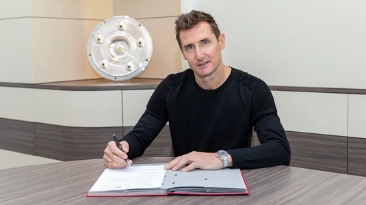 Miroslav Klose s-a întors la Bayern Munchen! A fost prezentat oficial de club 