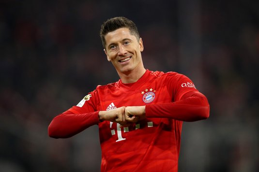 Lewandowski a scris istorie în tricoul lui Bayern! Performanţă importantă atinsă de atacantul polonez