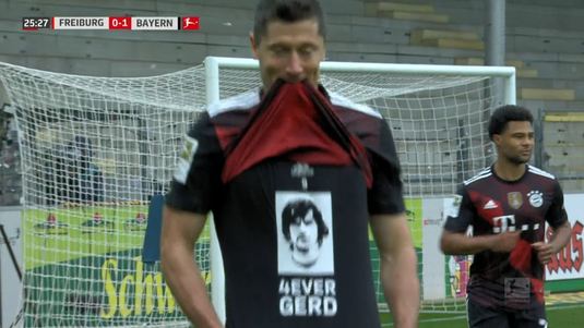 VIDEO Robert Lewandowski l-a egalat pe Gerd Muller. Doar ei au reuşit să marcheze 40 de goluri într-un sezon de Bundesliga
