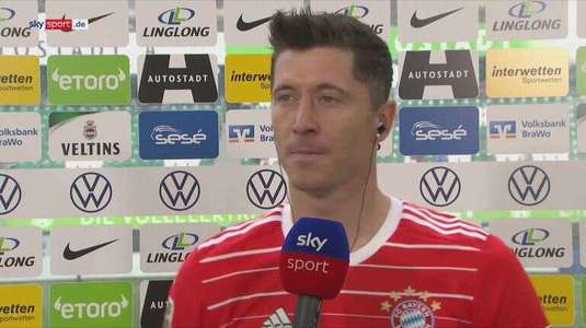 "E foarte posibil să fi jucat ultimul meci la Bayern!". Lewandowski, anunţ printre lacrimi. Şi-a luat la revedere de la fani