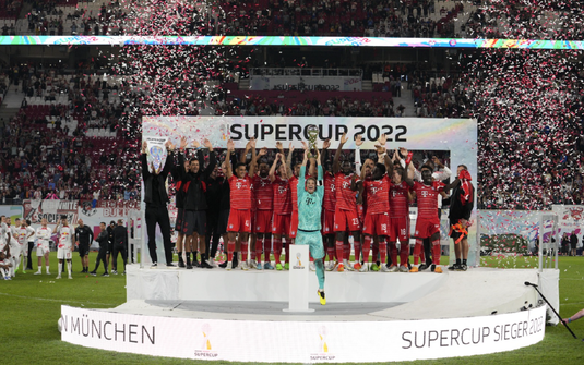 Bayern Munchen a câştigat Supercupa Germaniei. Duel spectaculos, cu opt goluri, contra lui RB Leipzig