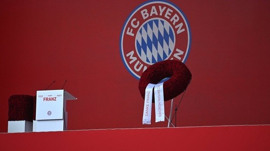 Bayern Munchen l-a comemorat pe imensul Beckenbauer printr-o ceremonie la stadion