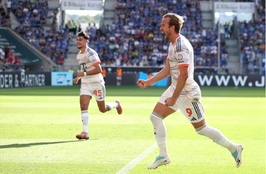 Bayern Munchen continuă defilarea spre un nou titlu în Bundesliga. Câte goluri a marcat Kane şi cu Hoffenheim