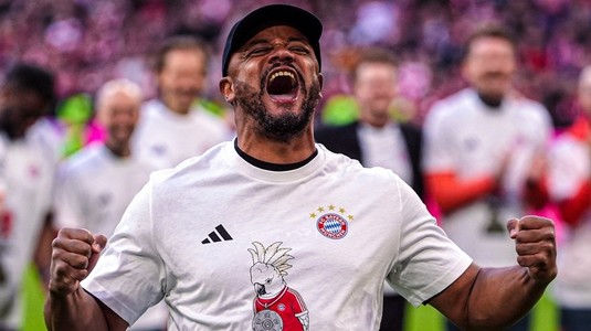 S-a terminat! Kompany a scris istorie în Germania: Bayern München a câştigat al 35-lea titlu în Bundesliga
