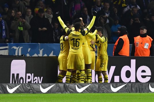 VIDEO | Hertha Berlin - Borussia Dortmund. Spectacol total, final incandescent şi o eliminare aşa cum n-ai mai văzut