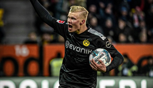 VIDEO | Nebunie la debut! HAT-TRICK Haaland în doar 20 de minute de la intrarea pe teren pentru Borussia Dortmund: scor fluviu în Bundesliga