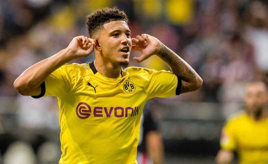Borussia Dortmund vrea 140 de milioane pe Jadon Sancho. Un club din Premier League, posibilă destinaţie pentru starul englez