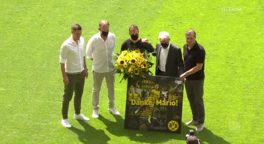 VIDEO | Mario Gotze, premiat de şefii Borussiei! Fotbalistul va pleca de la Dortmund, liber de contract
