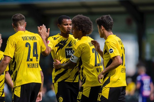 Show total făcut de Borussia Dortmund. A învins cu 11-2 o echipă titrată din Europa. A marcat şi noul transfer al nemţilor 