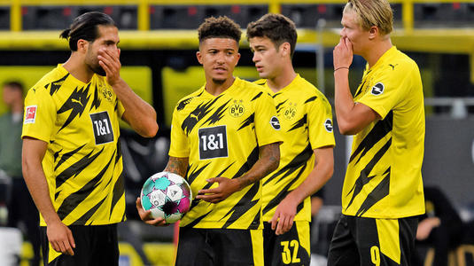 Borussia Dortmund, transfer marcă înregistrată! FOTO | Urmaşul lui Dembele, Sancho sau Haaland a semnat pe cinci ani şi vine de la PSG