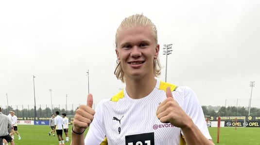 ”Rămâi la Borussia Dortmund?” Ce a răspuns Erling Haaland la întrebarea jurnaliştilor de la BILD. Pleacă starul norvegian? 