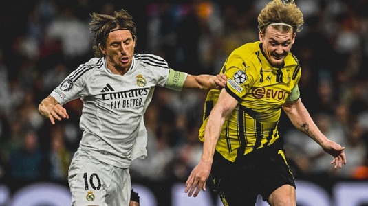 Redusă la tăcere. Borussia Dortmund, doar un sparring partner pentru Real Madrid. ”A lovit cu toată forţa”