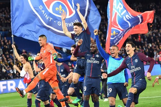 PSG a câştigat pentru a şaptea oară titlul în Franţa, după ce a umilit campioana de anul trecut, AS Monaco