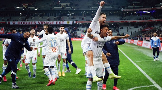 Olympique Marseille neînvinsă de 14 meciuri în Ligue 1: scor 2-1 cu Lille