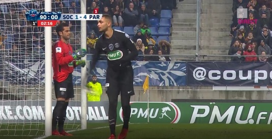 Sochaux - PSG 1-4, în Cupa Franţei! VIDEO | Dani Alves a intrat în poartă şi n-a primit niciun gol :)