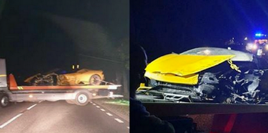 FOTO | Un fotbalist de la PSG, implicat într-un accident rutier! Aşa arăta maşina, după impact