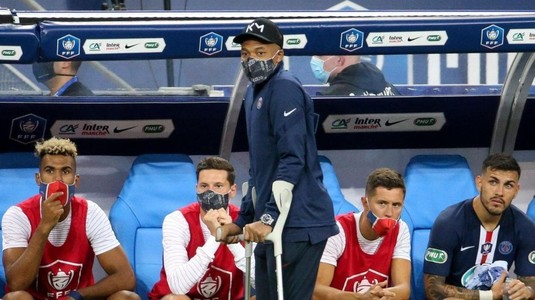 Verdict dur pentru PSG! Cât va absenta Mbappe după accidentarea din finala Cupei Franţei 