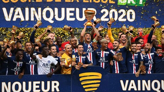 PSG a învins-o pe Olympique Lyon la loviturile de departajare şi a câştigat Cupa Ligii Franţei