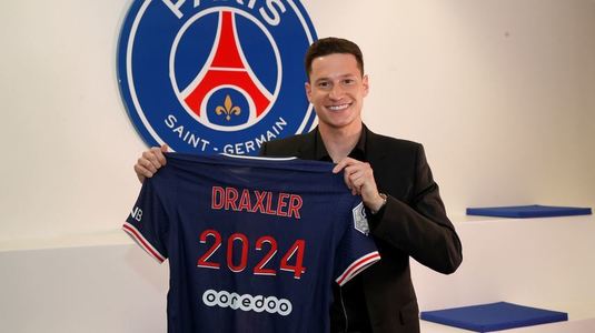 Julian Draxler a semnat! Fotbalistul şi-a prelungit contractul cu PSG până în 2024