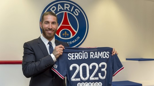 OFICIAL | Sergio Ramos a fost prezentat la PSG. Salariul incredibil pe care îl va avea fundaşul central la vicecampioana Franţei