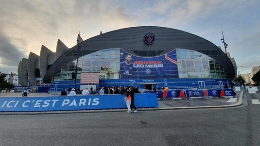 PSG va mări capacitatea stadionului Parc des Princes pentru a profita de venirea lui Messi. Câte locuri va avea arena