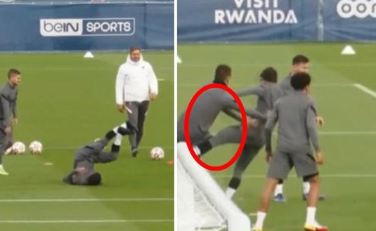 VIDEO Neymar, ce gest urât! Cum a reacţionat atunci când Ander Herrera i-a strecurat mingea printre picioare
