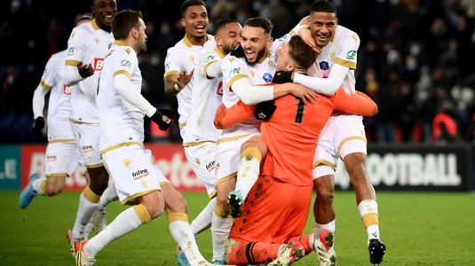 Surpriză mare în Cupa Franţei. PSG, eliminată la loviturile de departajare de OGC Nice