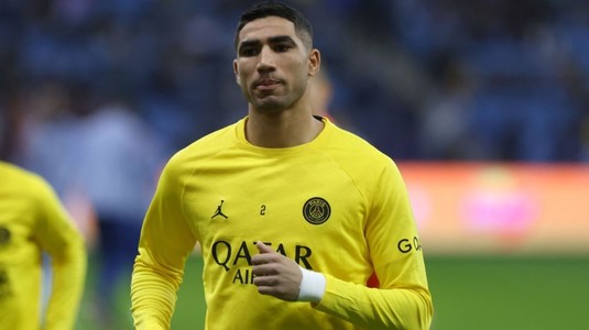 Hakimi, acuzat de viol. Fundaşul PSG-ului este căsătorit şi are doi copii