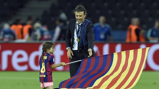 Moment emoţionant înaintea Supercupei Europei. Luis Enrique a vorbit despre amintirile cu fiica sa, Xana: "Vrem să retrăim asta"