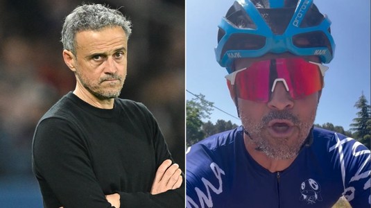 Luis Enrique a căzut cu bicicleta. Antrenorul PSG-ului va fi operat de urgenţă