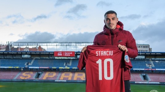 Stanciu a fost prezentat oficial la Sparta Praga şi a avut un răspuns clar pentru critici: "Nu simt presiune când joc la cluburi titrate, ci motivaţie"