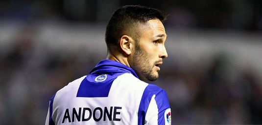 Florin Andone a fost ales de fanii echipei Deportivo La Coruna jucătorul lunii ianuarie