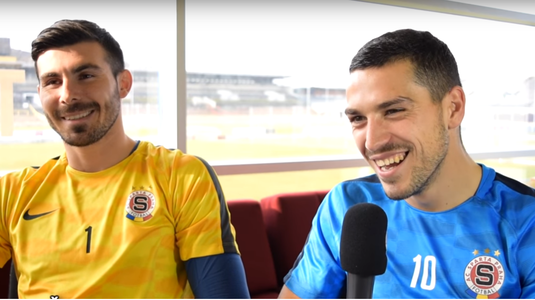 VIDEO | I-au cucerit deja pe cehi! Interviu amuzant cu Niţă şi Stanciu despre debutul cu gol al mijlocaşului