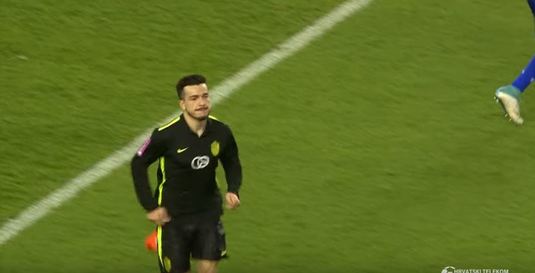 VIDEO | Cosmin Matei a marcat chiar de lângă Steliano Filip în dueul românilor din Croaţia. Portarul lui Hajduk a înscris la ultima fază!