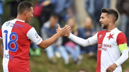 VIDEO | Alexandru Băluţă a marcat primul său gol pentru Slavia Praga, în campionatul Cehiei