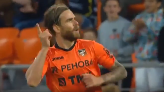 Eric Bicfalvi face spectacol la Ural! Mijlocaşul a marcat un gol senzaţional în meciul cu Dinamo Moscova