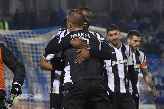 O nouă victorie pentru PAOK! Echipa lui Lucescu şi Toşca s-a desprins în vârful clasamentului din Grecia