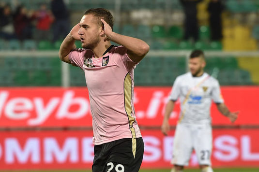 VIDEO | Veşti bune pentru Cosmin Contra! Puşcaş a marcat pentru Palermo în Serie B 
