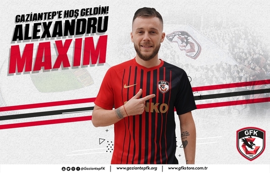 EXCLUSIV | Maxim are viitorul incert, dar e încrezător: "Sunt convins că voi termina sezonul în Turcia!" Vrea să fie transferat definitiv şi nu crede că mutarea va fi scumpă