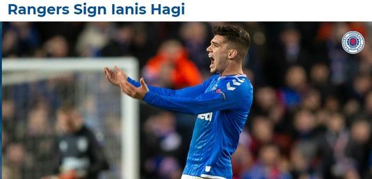 NEWS ALERT Ianis Hagi a fost transferat definitiv de Rangers! Scoţienii au făcut anunţul oficial