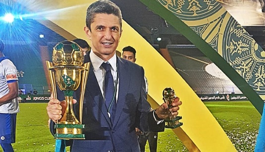 Răzvan Lucescu a câştigat încă un trofeu şi a dansat la festivitatea de premiere. Prima reacţie a antrenorului lui Al Hilal: ”Am făcut istorie!”