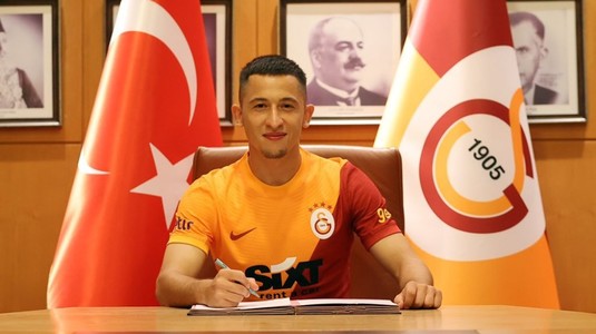 OFICIAL Galatasaray l-a anunţat pe Olimpiu Moruţan. Primele imagini în tricoul formaţiei la care Hagi şi Popescu au scris istorie